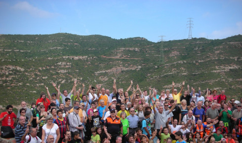 Participants a l'Aplec. Foto: Amics de Sant Salvador