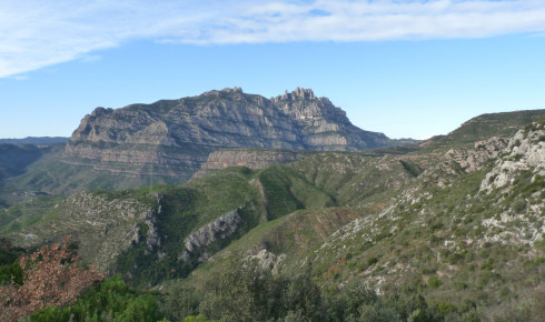 Panorama des del coll de les espases Foto von Joan Soler